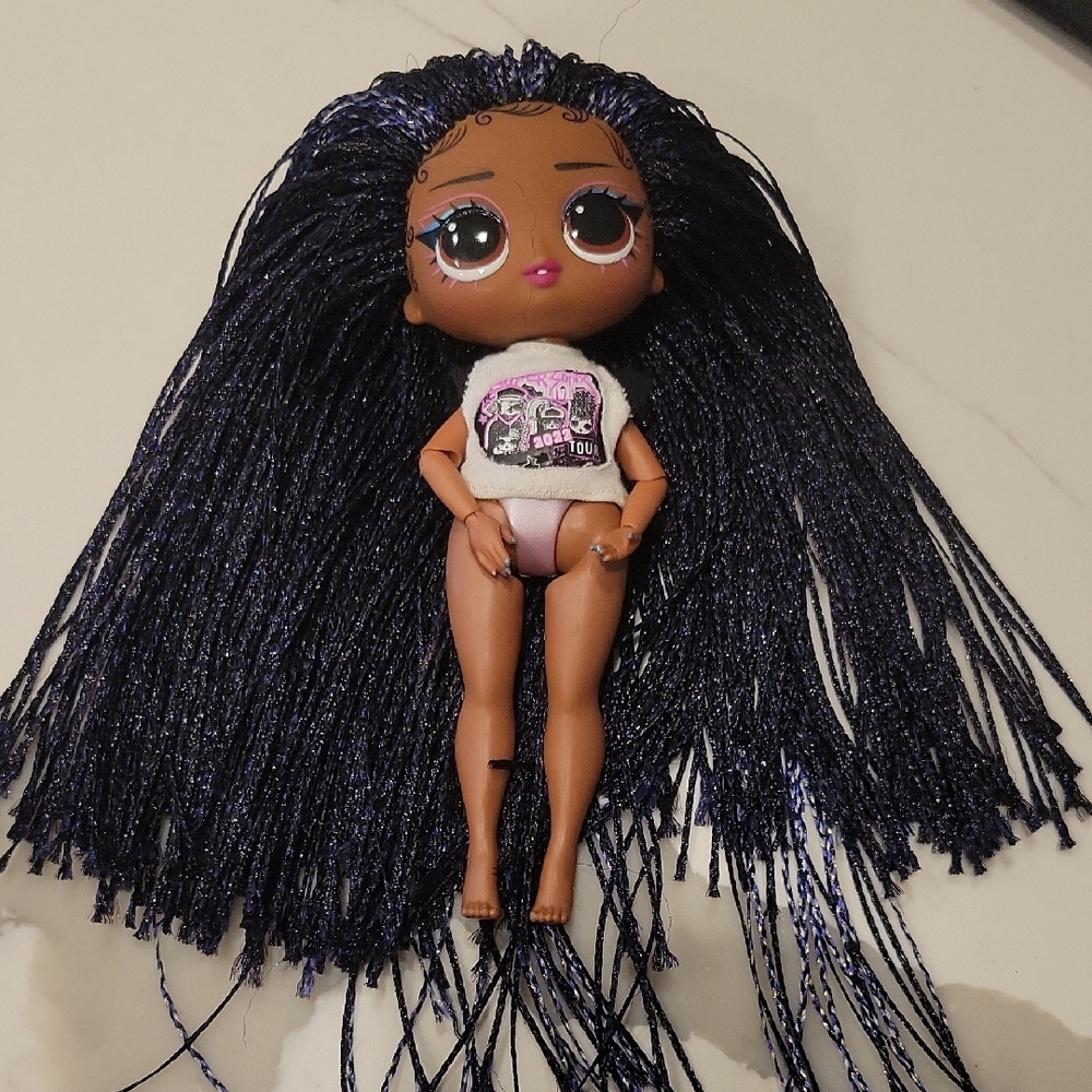 Lol Surprise Tweens Doll with Long Purple Hair